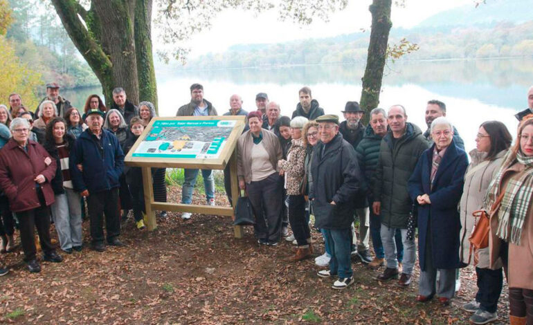  Inauguración Panel interpretativo en Puga