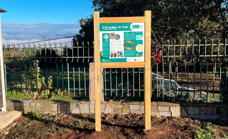  Novo panel Interpretativo sobre o Brazalete de Toén